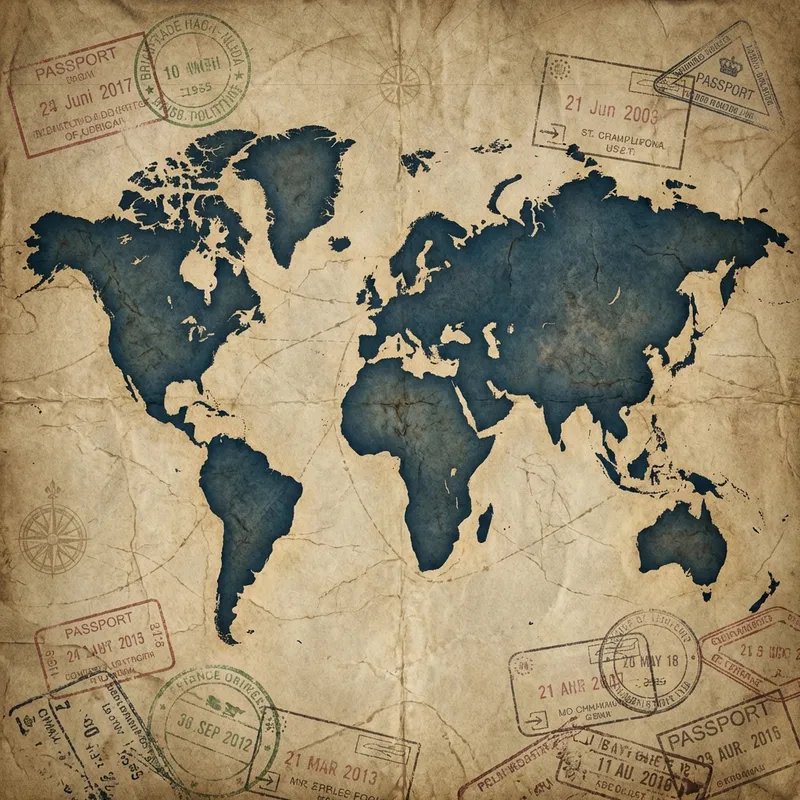 World Map Texture